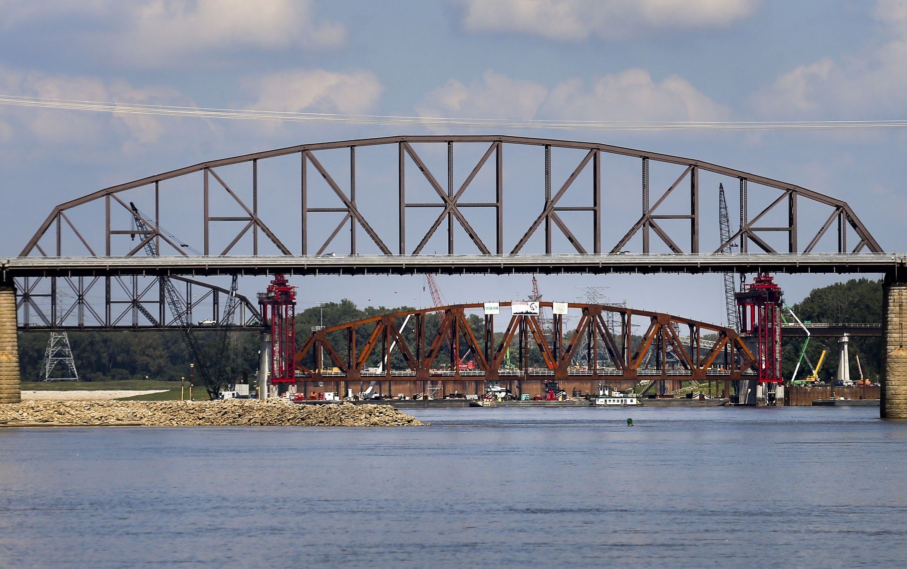 Merchants Bridge gets a lift